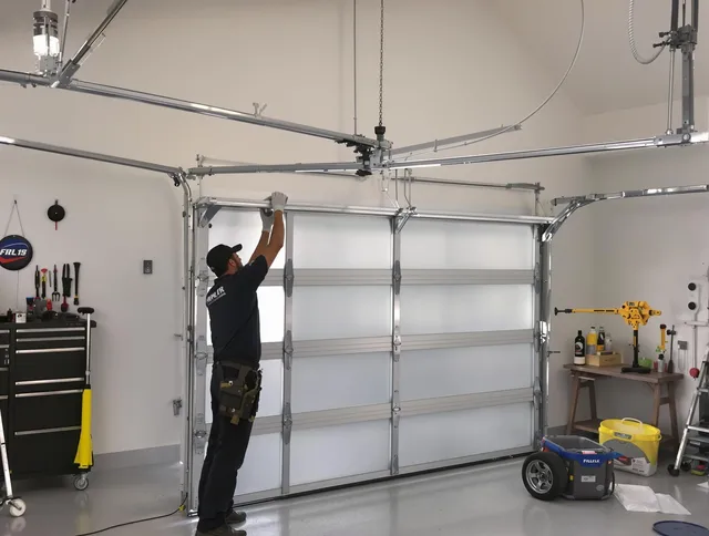 University Heights Garage Door Repair certified team performing precision garage door installation in University Heights