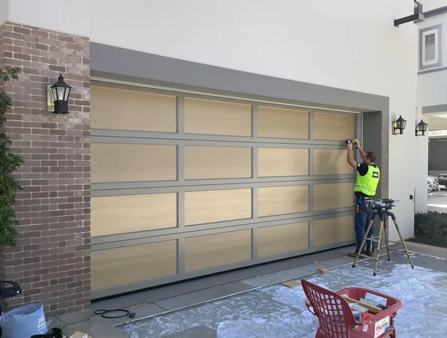 Garage door replacement service by University Heights Garage Door Repair in University Heights
