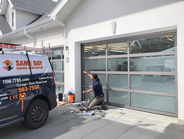 Same-day garage door repair service by University Heights Garage Door Repair in University Heights